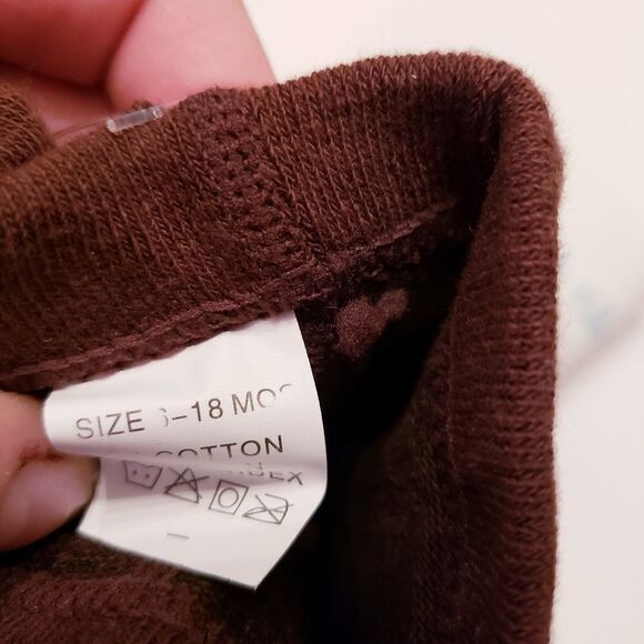 NWT Kelly's Kids Blue/Brown Stripe Footless Tights - Picture 3 of 4